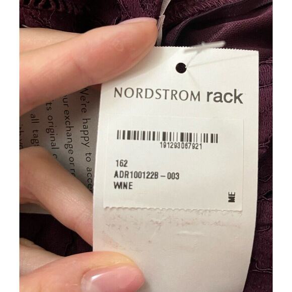 ASTR The Label Purple Wine Lace Camisole Strap Women's Dress Size M - Picture 5 of 6